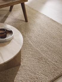 Ručně všívaný koberec s nízkým vlasem vyrobený z recyklovaných materiálů Eleni, Béžová, Š 80 cm, D 150 cm (velikost XS)