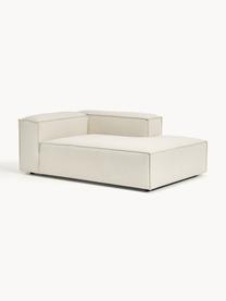 Diván modular Lennon, Tapizado: 100% poliéster Alta resis, Estructura: madera contrachapada de p, Patas: plástico Este producto es, Tejido Off White, An 119 x F 180 cm, chaise longue izquierda