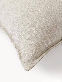 Outdoor-Kissen Oline, Hülle: 60 % Baumwolle, 40 % Poly, Beige, B 45 x L 45 cm