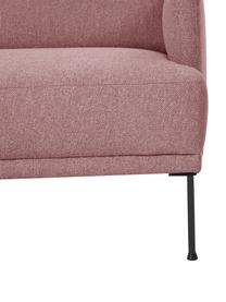 Kleines Samt-Ecksofa Fluente in Rosa
mit Metall-Füßen, Bezug: Samt (100 % Polyester) De, Gestell: Massives Kiefernholz, FSC, Füße: Metall, pulverbeschichtet, Samt Rosa, B 198 x T 152 cm