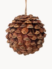 Adorno navideño Pinecone, Adornos: madera, espuma, Tonos marrones, Ø 8 cm