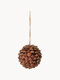 Kerstboomhanger Pinecone Ø 8 cm, Hout, schuimstof, Bruin, Ø 8 cm