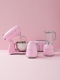 Kompakt Toaster 50's Style, Edelstahl, lackiert, Rosa, glänzend, B 31 x T 20 cm