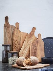 Prkénko z teakového dřeva Raw, Teakové dřevo, Teakové dřevo, D 32 cm, Š 15 cm