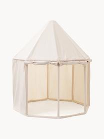 Maison de jeu en coton bio Pavilion, Blanc cassé, Ø 122 x haut. 142 cm