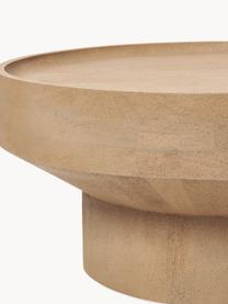 Table basse ronde en manguier Benno, Bois de manguier massif, MDF, laqué

Ce produit est fabriqué à partir de bois certifié FSC® issu d'une exploitation durable, Manguier clair laqué, Ø 80 cm