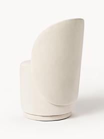 Fluwelen gestoffeerde stoel Zeyno, Fluweel (100% polyester)

Het in dit product gebruikte materiaal is getest op schadelijke stoffen en gecertificeerd volgens STANDARD 100 door OEKO-TEX® 2102036, Centexbel., Fluweel gebroken wit, B 54 x H 82 cm