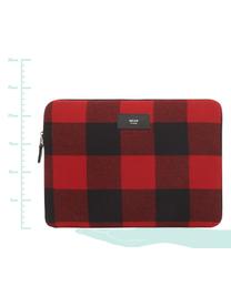 Cover per laptop Red Jack per MacBook Pro 13 pollici, Cotone, pelle, Rosso, nero, Larg. 33 x Alt. 23 cm