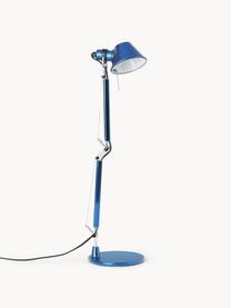 Nastaviteľná stolová lampa Tolomeo Micro, Modrá, Š 45 x V 37-73 cm