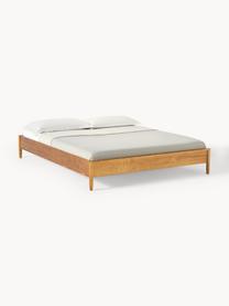 Łóżko z drewna sosnowego Windsor, Lite drewno sosnowe z certyfikatem FSC, Jasne drewno sosnowe, S 160 x D 200 cm