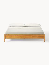 Houten bed Windsor van grenenhout, Massief grenenhout, FSC-gecertificeerd, Grenenhout, licht, B 160 x L 200 cm