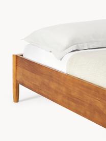 Łóżko z drewna sosnowego Windsor, Lite drewno sosnowe z certyfikatem FSC, Jasne drewno sosnowe, S 160 x D 200 cm