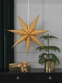 Estrella decorativa de papel Blinka, Papel, Dorado, Ø 60 cm