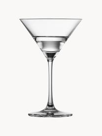 Copas martini de cristal Echo, 4 uds., Cristal Tritan, Transparente, Ø 10 x Al 16 cm, 160 ml