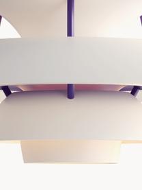 Lampada a sospensione PH 5, varie misure, Paralume: metallo rivestito, Bianco, blu elettrico, Ø 50 x Alt. 27 cm