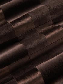 Funda de cojín patchwork de terciopelo Bastien, Parte delantera: terciopelo (material 1, Parte trasera: 100% algodón, Tonos marrones, An 50 x L 50 cm