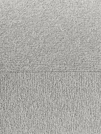 Bouclé loungefauteuil Sofia, Bekleding: bouclé (100% polyester) M, Frame: sparrenhout, FSC-gecertif, Poten: kunststof, Bouclé lichtgrijs, B 140 x D 140 cm
