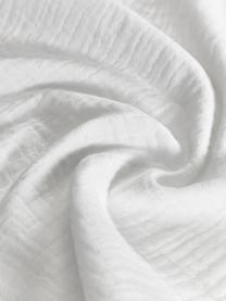 Musselin-Bettwäsche Odile aus Baumwolle in Weiss, Webart: Musselin Fadendichte 200 , Weiss, 200 x 200 cm + 2 Kissen 80 x 80 cm