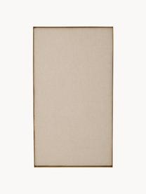 Bacheca Memories, Cornice: metallo rivestito, Beige chiaro, Larg. 45 x Alt. 80 cm