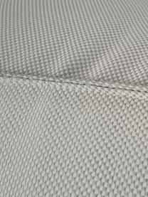 Poltrona sacco da esterno Korfu, Rivestimento: 100% polipropilene, rives, Grigio chiaro, Larg. 65 x Prof. 100 cm