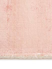 Handgeweven viscose vloerkleed Alana met kleurverloop, 100% viscose, Roze, beige, B 200 x L 300 cm (maat L)