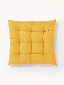 Cuscini sedia Ava 2 pz, Rivestimento: 100% cotone, Giallo senape, Larg. 40 x Lung. 40 cm