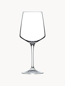 Bicchiere da vino bianco Aria 6 pz, Cristallo, Trasparente, Ø 9 x Alt. 21 cm, 386 ml