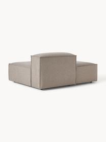 Diván modular Lennon, Tapizado: 100% poliéster Alta resis, Estructura: madera contrachapada de p, Patas: plástico Este producto es, Tejido gris pardo, An 150 x F 119 cm, respaldo derecho