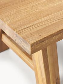 Eettafel Ashton van eikenhout, verschillende formaten, Massief eikenhout, geolied
100% hout uit duurzame bosbouw

Dit product is gemaakt van duurzaam geproduceerd, FSC®-gecertificeerd hout., Eikenhout, geolied, B 200 x D 100 cm