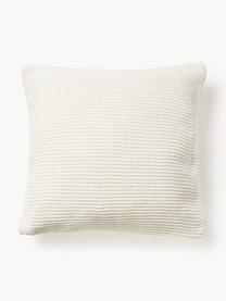 Housse de coussin en tricot de coton bio Adalyn, 100 % coton bio, certifié GOTS

Le matériau est certifié STANDARD 100 OEKO-TEX®, 11.HIN.00050, HOHENSTEIN HTTI, Blanc cassé, larg. 40 x long. 40 cm