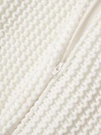 Pletený poťah na vankúš z organickej bavlny Adalyn, 100 % organická bavlna, certifikát GOTS

Materiál použitý v tomto výrobku bol testovaný na škodlivé látky a certifikovaný podľa STANDARD 100 by OEKO-TEX®, HOHENSTEIN HTTI, 11.HIN.00050., Lomená biela, Š 40 x D 40 cm