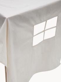 Spielhaus-Tischdecke Temis, 100 % Baumwolle, Off White, Für 6-8 Personen (L 230 x B 210 cm)