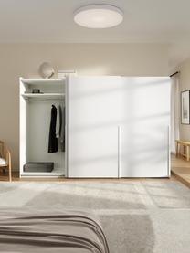 Modulární šatní skříň s posuvnými dveřmi Leon, šířka 300 cm, různé varianty, Bílá, Interiér Premium, Š 300 x V 236 cm