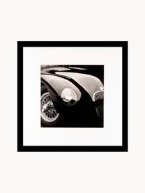 Ingelijste digitale print Oldtimer II, Afbeelding: digitale print, Lijst: kunststof, Afbeelding: zwart, wit Lijst: zwart, B 30 x H 30 cm