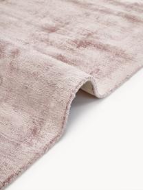 Tappeto in viscosa tessuto a mano Jane, Retro: 100% cotone Il materiale , Lavanda, Larg. 80 x Lung. 150 cm (taglia XS)