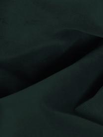Sillón de terciopelo Moby, Tapizado: terciopelo (poliéster de , Estructura: madera de pino maciza, Patas: metal con pintura en polv, Terciopelo verde oscuro, An 90 x F 90 cm