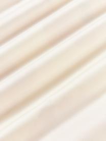 Katoensatijnen dekbedovertrek Fiorella met bloemenprint, Weeftechniek: satijn Draaddichtheid 210, Crèmewit, meerkleurig, B 200 x L 200 cm