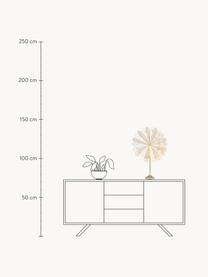 Leuchtstern Marigold, Gestell: Metall, beschichtet, Off White, Goldfarben, B 45 x H 68 cm