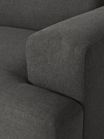 Sofa Melva (3-Sitzer), Bezug: 100 % Polyester Der strap, Gestell: Massives Kiefern- und Fic, Webstoff Anthrazit, B 238 x T 101 cm