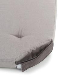 Cojín de asiento Duo, Funda: 100% algodón, Gris, An 40 x L 40 cm