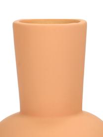 Vase Eathan aus Steingut, Steingut, Orange, Ø 11 x H 20 cm