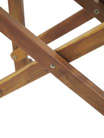 Silla plegable de madera Zoe, Estructura: madera de acacia maciza a, Gris, An 59 x Al 87 cm