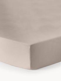 Topper-Spannbettlaken Biba, Flanell, Webart: Flanell, Beige, B 200 x L 200 cm, H 15 cm