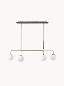 Lampa wisząca Flux, Czarny, odcienie złotego, S 127 x W 150 cm