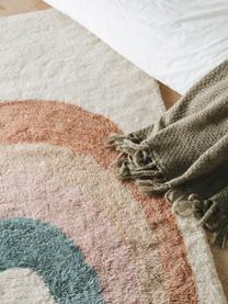 Alfombra infantil artesanal de lana con flecos Rainbow, 100% lana

Las alfombras de lana se pueden aflojar durante las primeras semanas de uso, la pelusa se reduce con el uso diario., Beige claro, multicolor, An 80 x L 120 cm (Tamaño XS)