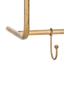 Nástěnný věšák Hatstand, Mosazná, Š 63 cm, V 23 cm