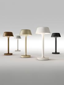 Malá přenosná LED stolní lampa Firefly In The Sky, stmívatelná, Potažený hliník, Černá, Ø 12 cm, V 27 cm