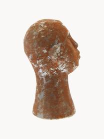 Deko-Objekte Figure Talvik Head, 3er-Set, Beton, Off White, Nougat, Hellbeige, Ø 9 x H 15 cm