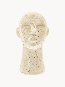 Set di3 oggetti decorativi Figure Talvik Head, Cemento, Bianco latte, torrone, beige chiaro, Ø 9 x Alt. 15 cm