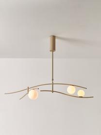 Grande suspension Nebo, Beige clair, larg. 120 x haut. 87 cm